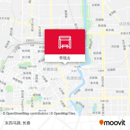 东四马路地图