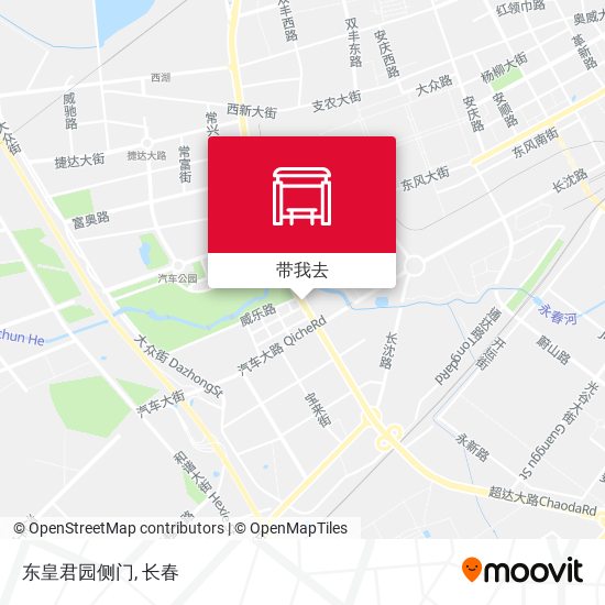东皇君园侧门地图
