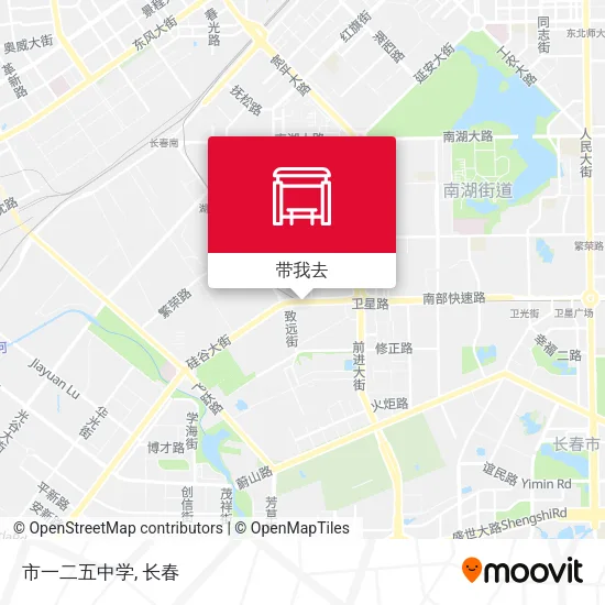 市一二五中学地图