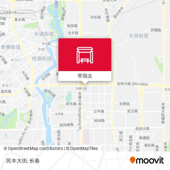 民丰大街地图