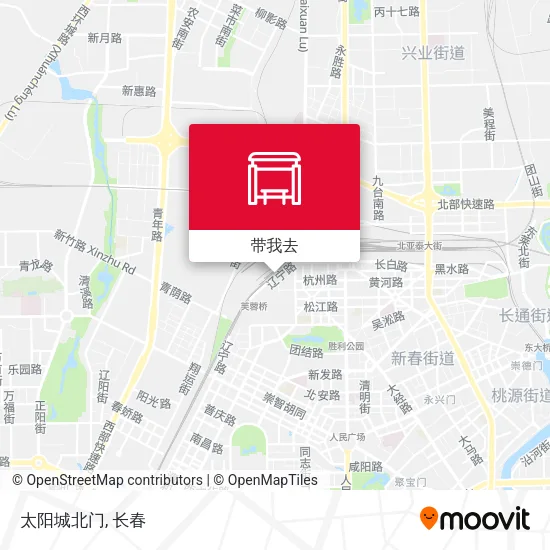 太阳城北门地图