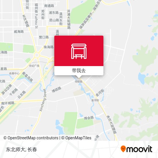 东北师大地图