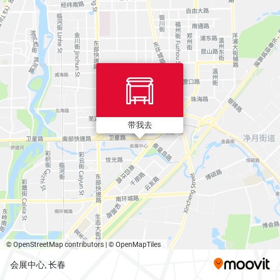 会展中心地图