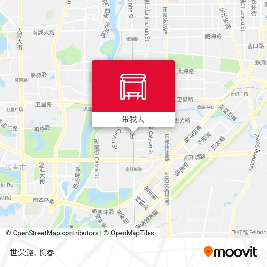 世荣路地图