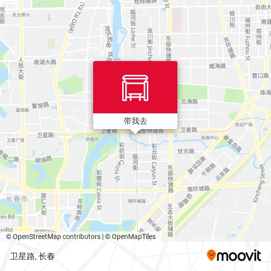 卫星路地图