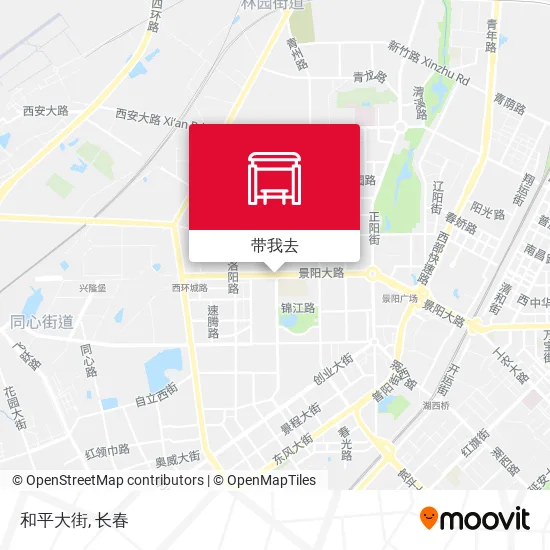 和平大街地图