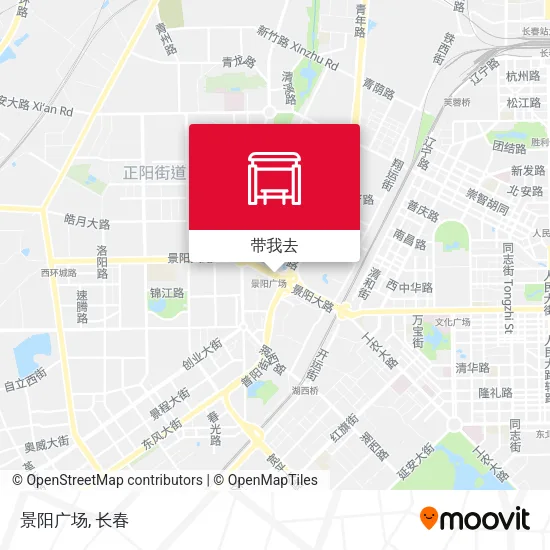 景阳广场地图