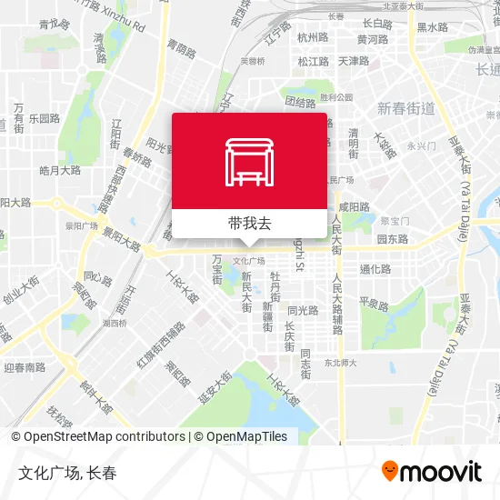 文化广场地图