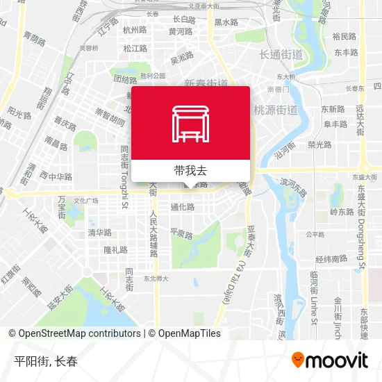 平阳街地图