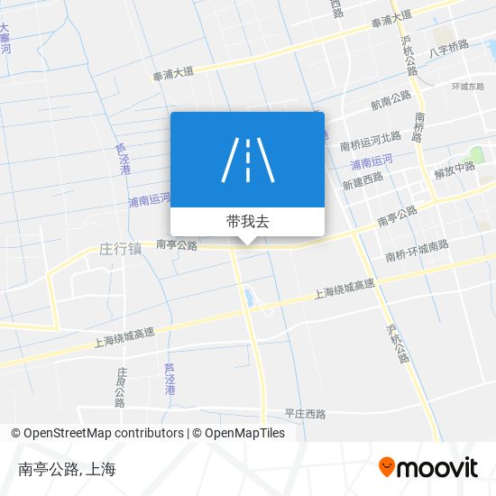 南亭公路地图