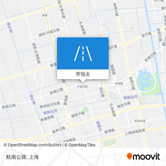 航南公路地图