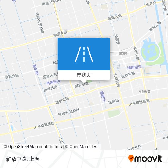 解放中路地图