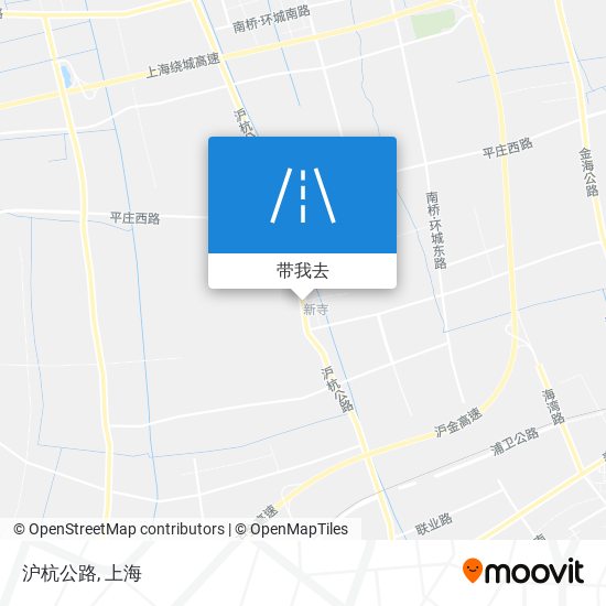 沪杭公路地图