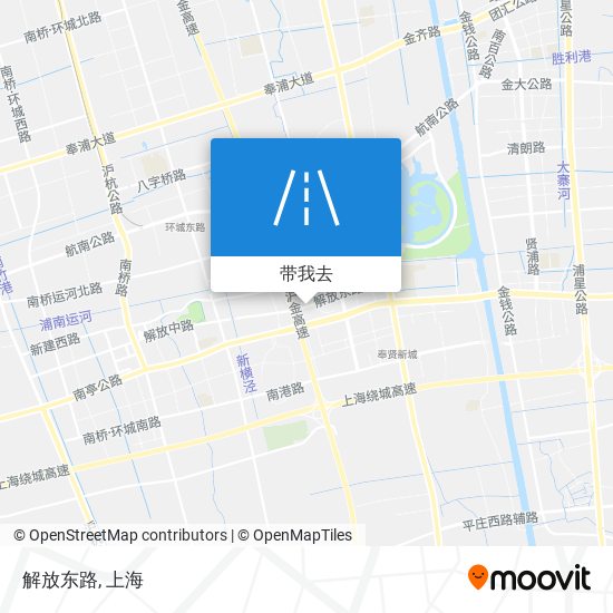 解放东路地图
