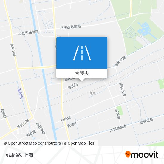 钱桥路地图