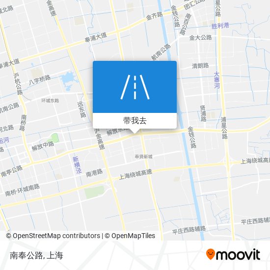 南奉公路地图