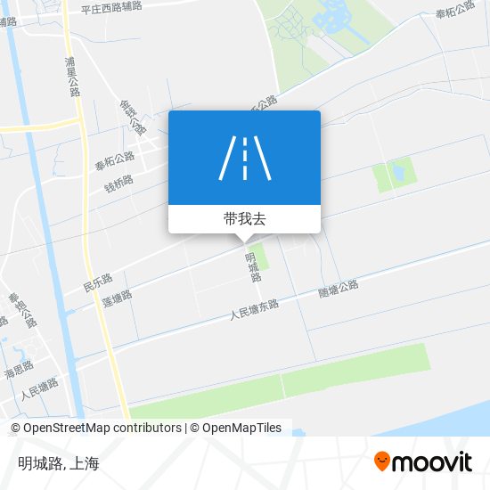 明城路地图