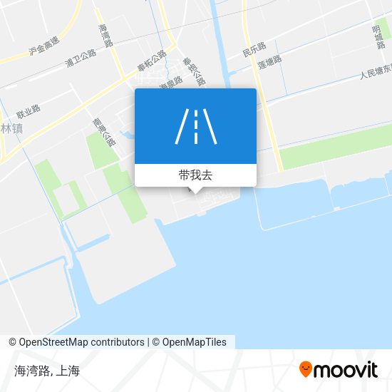 海湾路地图