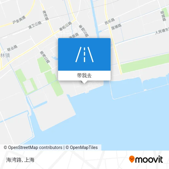 海湾路地图