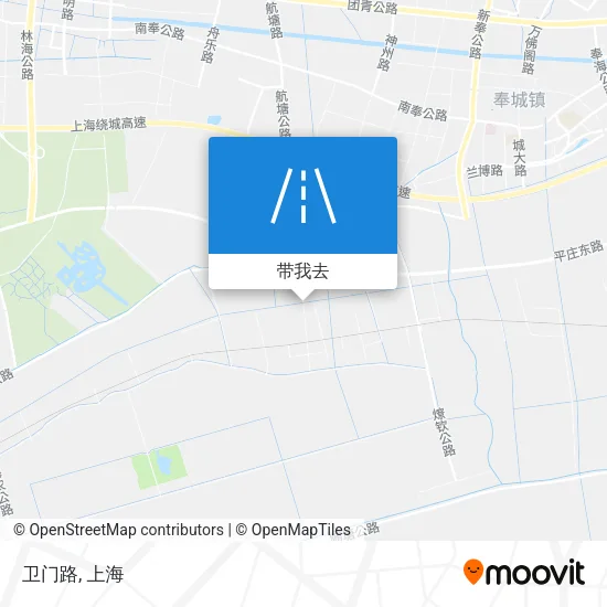 卫门路地图