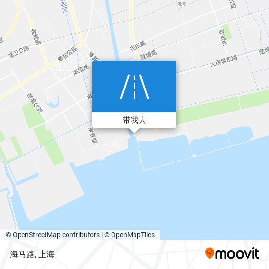 海马路地图