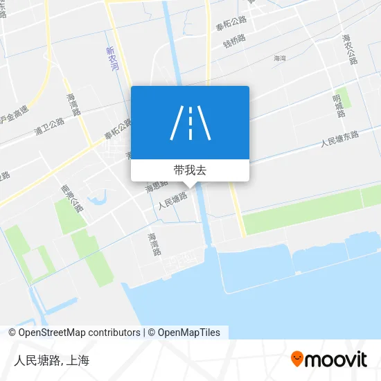 人民塘路地图