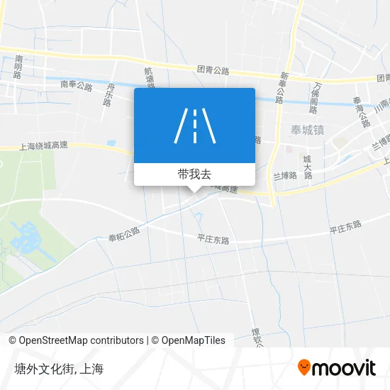 塘外文化街地图
