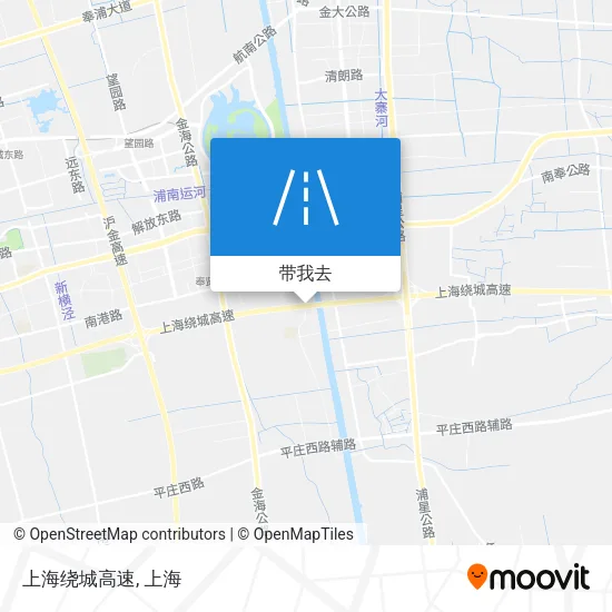 上海绕城高速地图