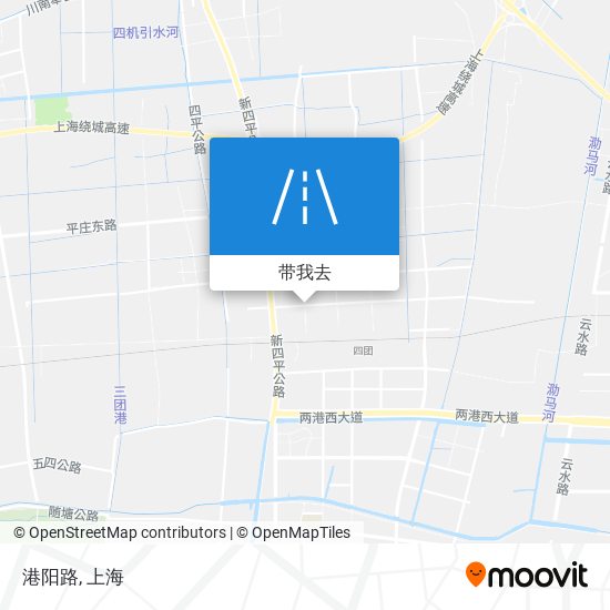 港阳路地图