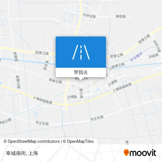 奉城南街地图
