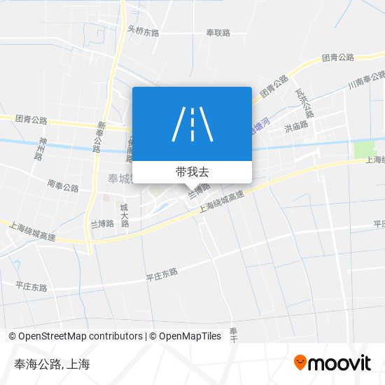 奉海公路地图