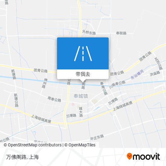 万佛阁路地图