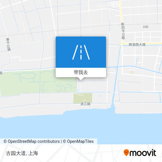 古园大道地图