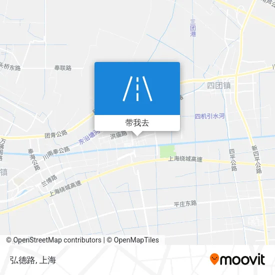 弘德路地图