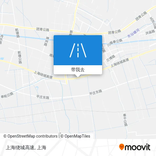 上海绕城高速地图