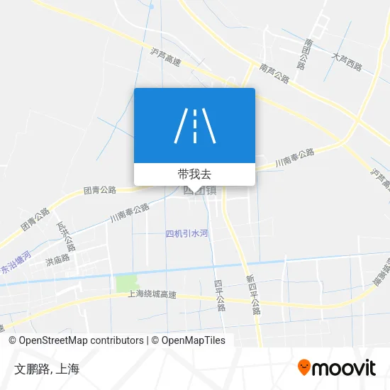 文鹏路地图