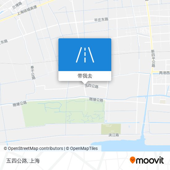 五四公路地图