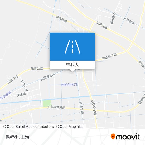 鹏程街地图