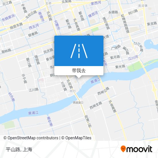 平山路地图