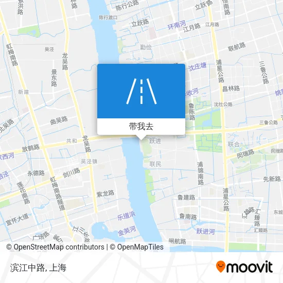 滨江中路地图