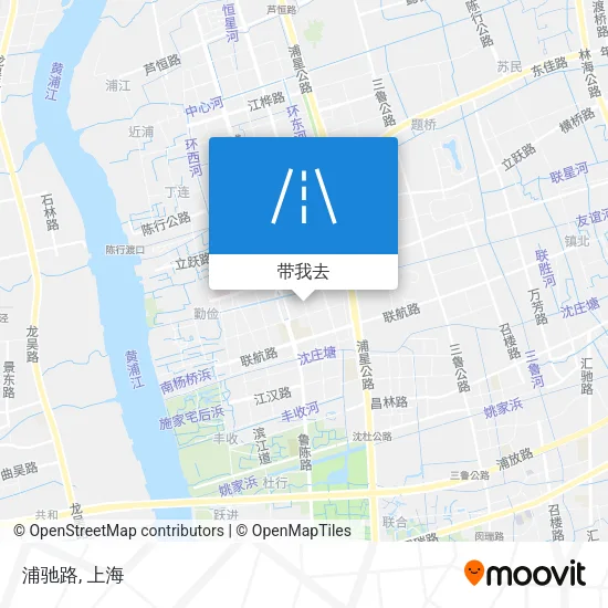 浦驰路地图