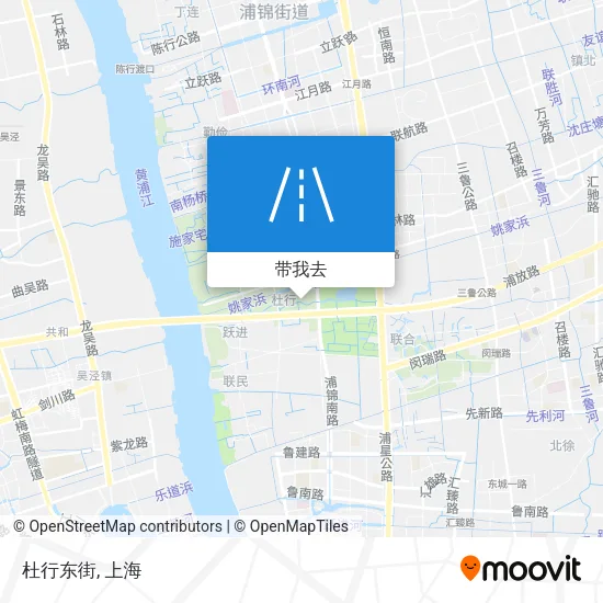 杜行东街地图