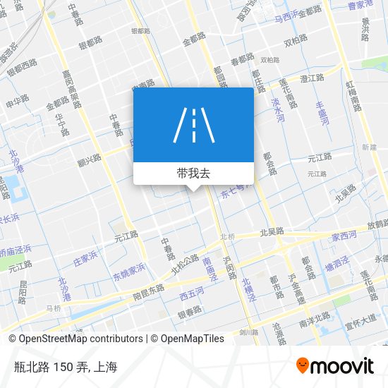 瓶北路 150 弄地图