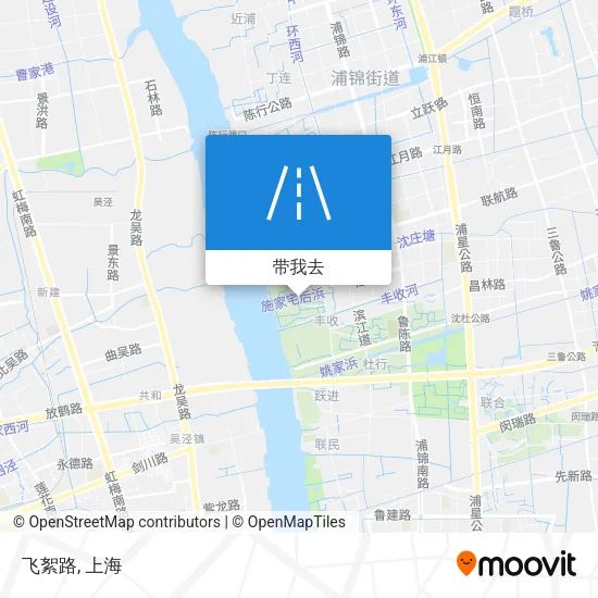 飞絮路地图