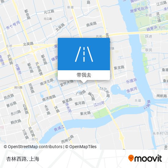 杏林西路地图