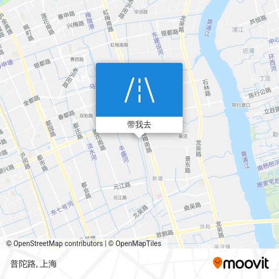 普陀路地图