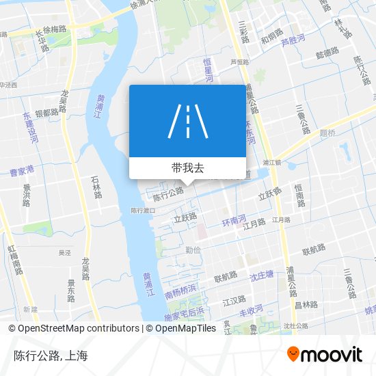 陈行公路地图