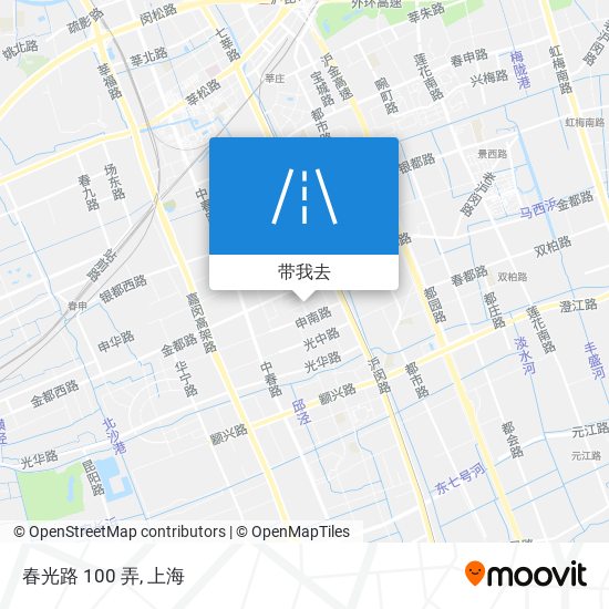 春光路 100 弄地图