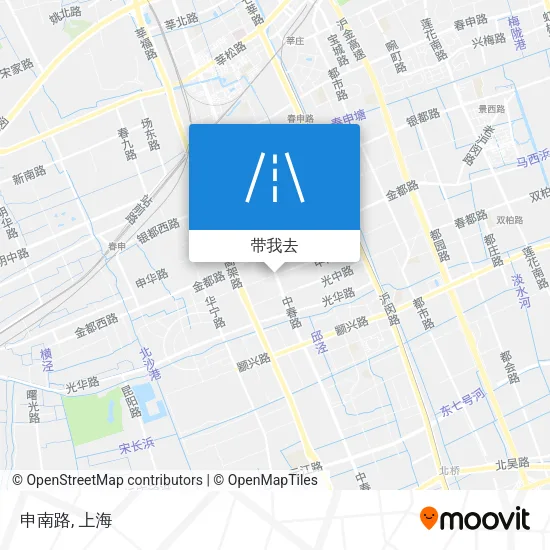 申南路地图