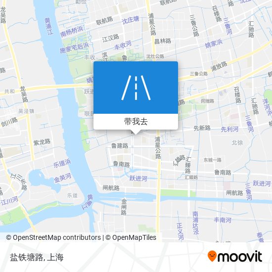 盐铁塘路地图